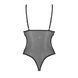 Боді з ажурним ліфом Passion CHRISTA BODY, black SO5754 фото 4