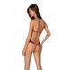 Сітчасте боді з мереживом на грудях Passion SATARA BODY XXL XXXL red SO8473 фото 2