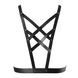 Портупея з екошкіри Bijoux Indiscrets Maze &ndash; Cross Cleavage Harness Black SO5915 фото 2