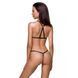 Комплект білизни зі стреп Passion Exclusive ARMANDA SET XXL XXXL, black SO5963 фото 2