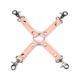 Хрестовина для фіксації Liebe Seele Dark Candy Pink Hogtie SX1661 фото 1