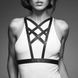 Портупея з екошкіри Bijoux Indiscrets Maze &ndash; Cross Cleavage Harness Black SO5915 фото 4