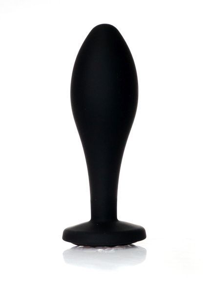 Анальна пробка Boys of Toys Jewellery Silicone Black Plug L Clear 62530064-00154 фото