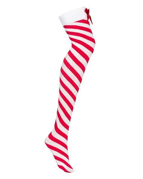 Панчохи Obsessive Kissmas stockings L/XL SX3104 фото