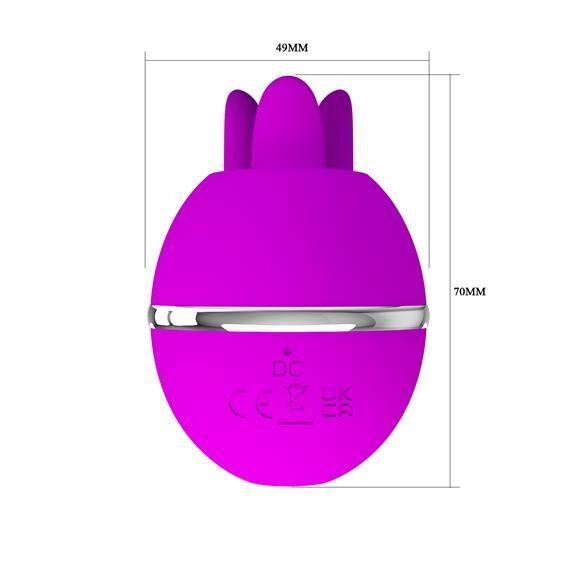 Кліторальний стимулятор Pretty Love Gemini Ball Purple 6603BI-300001 фото