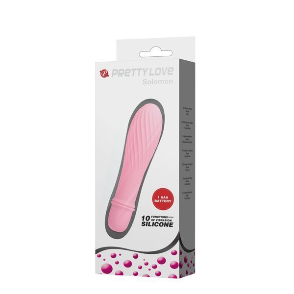 Вібратор Pretty Love Solomon Vibrator Light Pink 6603BI-014503-1 фото