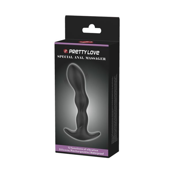 Анальна пробка Pretty Love Special Anal Massager Black 6603BI-040068 фото