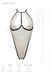 Боді з доступом Passion CHIKA BODY XXL XXXL, cream SO9696 фото 5