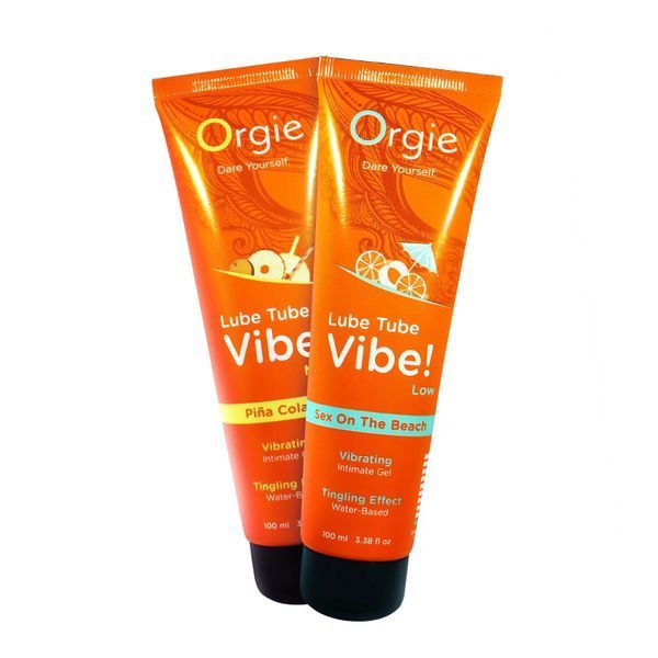 Вібролубрикант Orgie Lube Tube Vibe! Sex On The Beach (100 мл) SX3134 фото