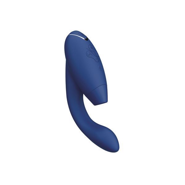 Подвійний вакуумний кліторальний стимулятор Womanizer Duo 2 - Blueberry SO8756 фото