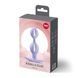 Анальні кульки Fun Factory B BALLS DUO Purple, ефект вібрації, діаметр 3,2 та 3,6 см SX3691 фото 4