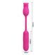 Віброяйце Pretty Love Nobikuma Thursting Bullet Pink, 124 г 6603BI-300011 фото 3