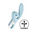 Вібратор-кролик з подвійним відростком та потужним мотором Satisfyer Touch Me Blue SO7777 фото
