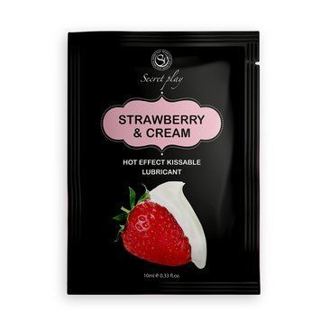Лубрикант - Secret Play Strawberry & Cream, 10 мл 71220836102 фото