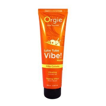 Вібролубрикант Orgie Lube Tube Vibe! Pina Colada (100 мл) SX3135 фото