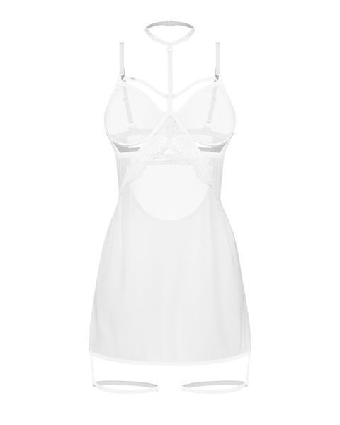 Бебі-долл Obsessive Arrowel White chemise SX2588 фото