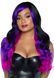 Leg Avenue Allure Multi Color Wig Black Purple SO8007 фото 1