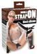 Страпон Double Strap On Black Silicone 61325111290000 фото 1