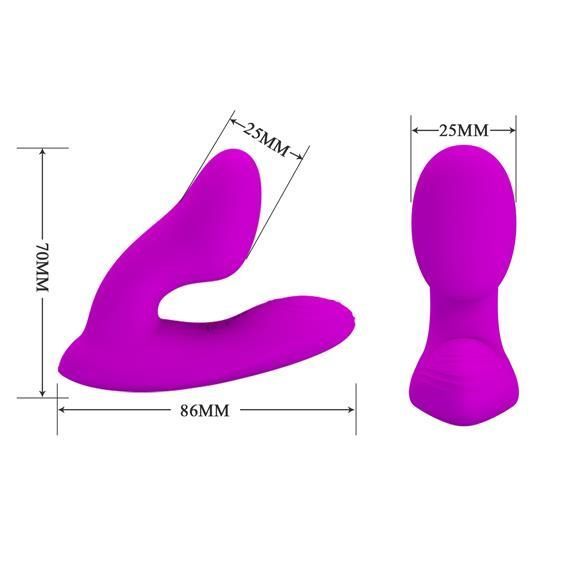 Масажер простати Pretty Love Melvin Anal Vibrator Massager Purple 6603BI-040157W фото