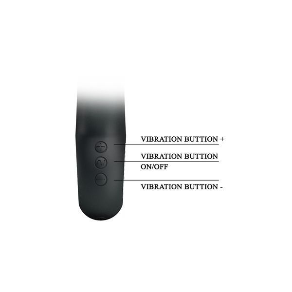 Вібратор-кролик Pretty Love Selene Vibrator Black 6603BI-014513-2 фото