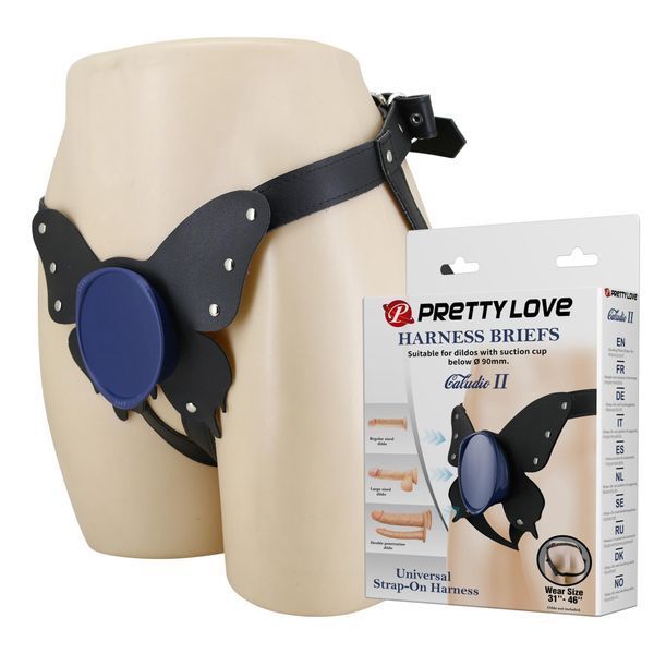 Трусики для страпону Pretty Love Harness Briefs Caludio II 6603BW-022107-1 фото