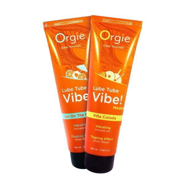Вібролубрикант Orgie Lube Tube Vibe! Pina Colada (100 мл) SX3135 фото