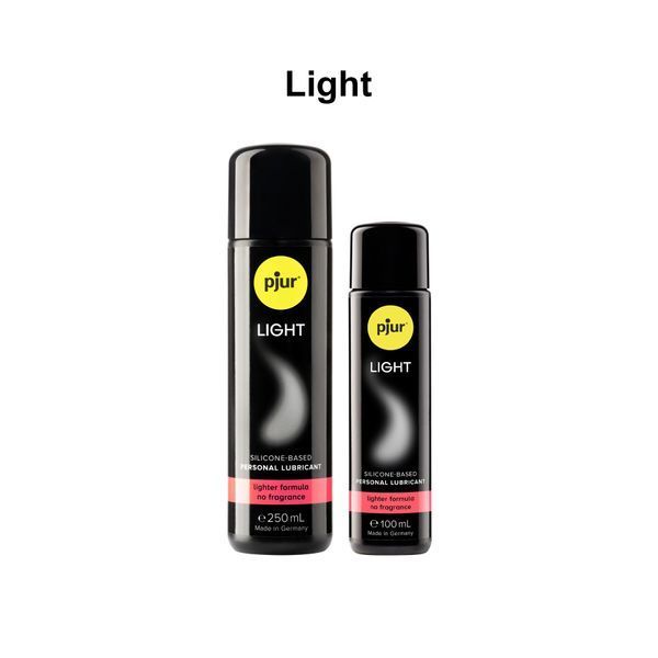 Силіконовий лубрикант pjur Light 100 мл найбільш рідка, 2в1 для сексу та масажу PJ10210 фото