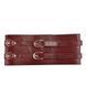 Шкіряний пояс для бондажу Liebe Seele Wine Red Waist Cuff, L Size SO9462 фото 5