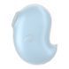 Вакуумний кліторальний стимулятор з вібрацією Satisfyer Cutie Ghost Blue SX0572 фото 2