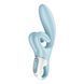 Вібратор-кролик з подвійним відростком та потужним мотором Satisfyer Touch Me Blue SO7777 фото 5