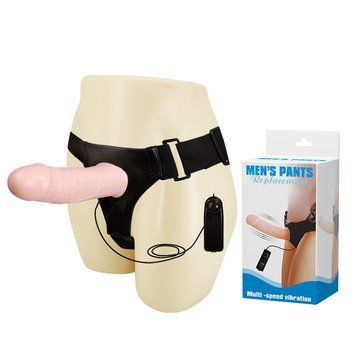 Страпон Men's Pants Replacement Vibrating Strap On, 16,5 см 6603BW-022039 фото