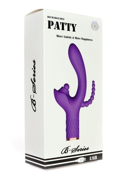 Вібратор - Patty, 7 Vibration Functions, 7 Ball Tapping, USB 62530060-00059 фото
