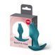 Анальна пробка Fun Factory BOOTIE FEM Bottle Green, у вигляді бутона, діаметр 2,9 см, тонкий обмежувач SX3693 фото 6