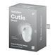 Вакуумний кліторальний стимулятор з вібрацією Satisfyer Cutie Ghost White SX0573 фото 5