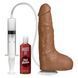 Фалоімітатор, що кінчає Doc Johnson The Realistic Cock ULTRASKYN - Squirting 9,5 Inch Caramel SX4471 фото 1