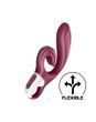 Вібратор-кролик Satisfyer Love Me Red (відросток з потрійним кінчиком) SO7778 фото