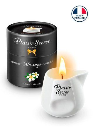 Масажна свічка у подарунковому пакованні Plaisirs Secrets Monoi (80 мл) SX4868 фото