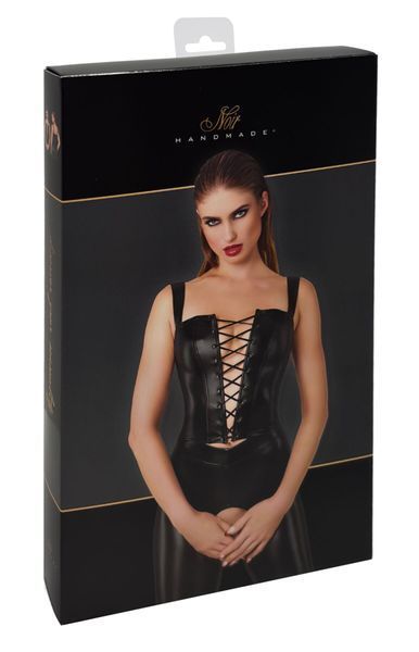 Корсет Noir Handmade F365 Vixen Lace-Up Corset Top XL SX4082 фото
