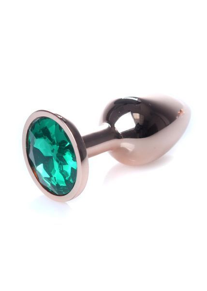 Анальна пробка Boys of Toys Jewellery Red Gold Plug Green 62530064-00115 фото