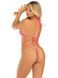 Боді-бікіні Leg Avenue Wrap around bikini bodysuit Neon Pink One Size SX1077 фото 2