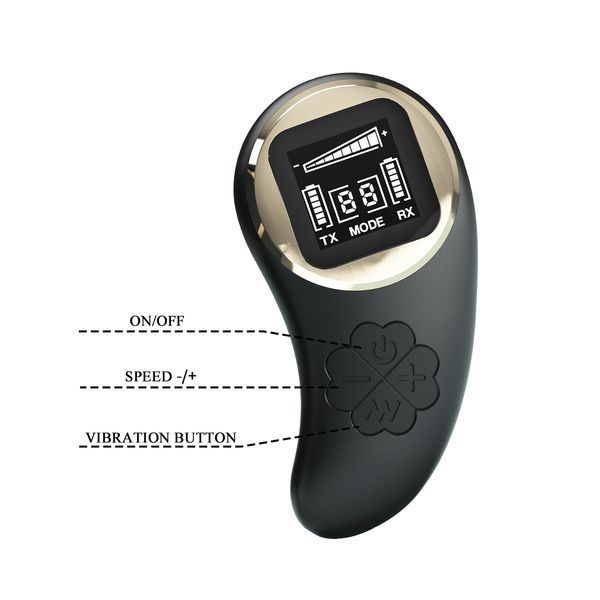 Вібратор для пари Pretty Love Nathan Stimulator Black 6603BI-014582W-LED фото