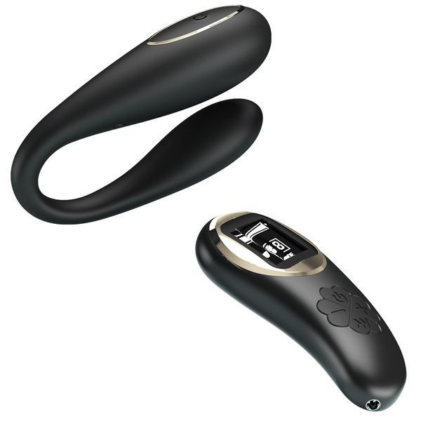 Вібратор для пари Pretty Love Nathan Stimulator Black 6603BI-014582W-LED фото