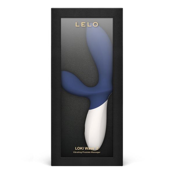 Масажер простати LELO Loki Wave 2 Base Blue, 2 мотори, манливий рух + вібрація SX2321 фото
