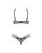 Комплект Obsessive Euridia 2-pcs crotchless set XL/2XL SX3585 фото 5