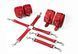 Набір для БДСМ 3 в 1 Feral Feelings BDSM Kit 3 Red, наручники, поножі, хрестовина SO8270 фото 2