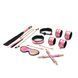 БДСМ-набір Liebe Seele Vivid Sakura 8 Pieces Set, 8 аксесуарів, екошкіра на оксамитовій основі SO9502 фото 1