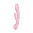 Двосторонній вібратор-кролик Satisfyer Triple Oh Pink SO7780 фото