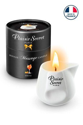 Масажна свічка у подарунковому пакованні Plaisirs Secrets Spritz (80 мл) SX4869 фото