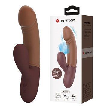 Вібратор-кролик Pretty Love Kane Vibrator Brown 6603BW-500007 фото