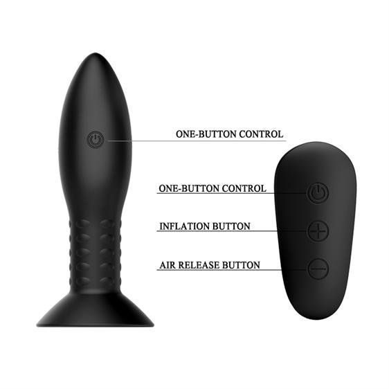 Анальна пробка Mr.Play Rotation Beads Anal Plug 6603BI-040079W-MR фото
